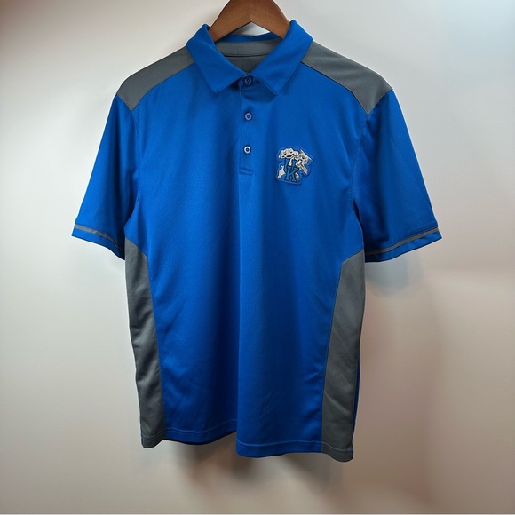Men's‎ Kentucky Blue and Gray Polo Shirt - Picture 1 of 6
